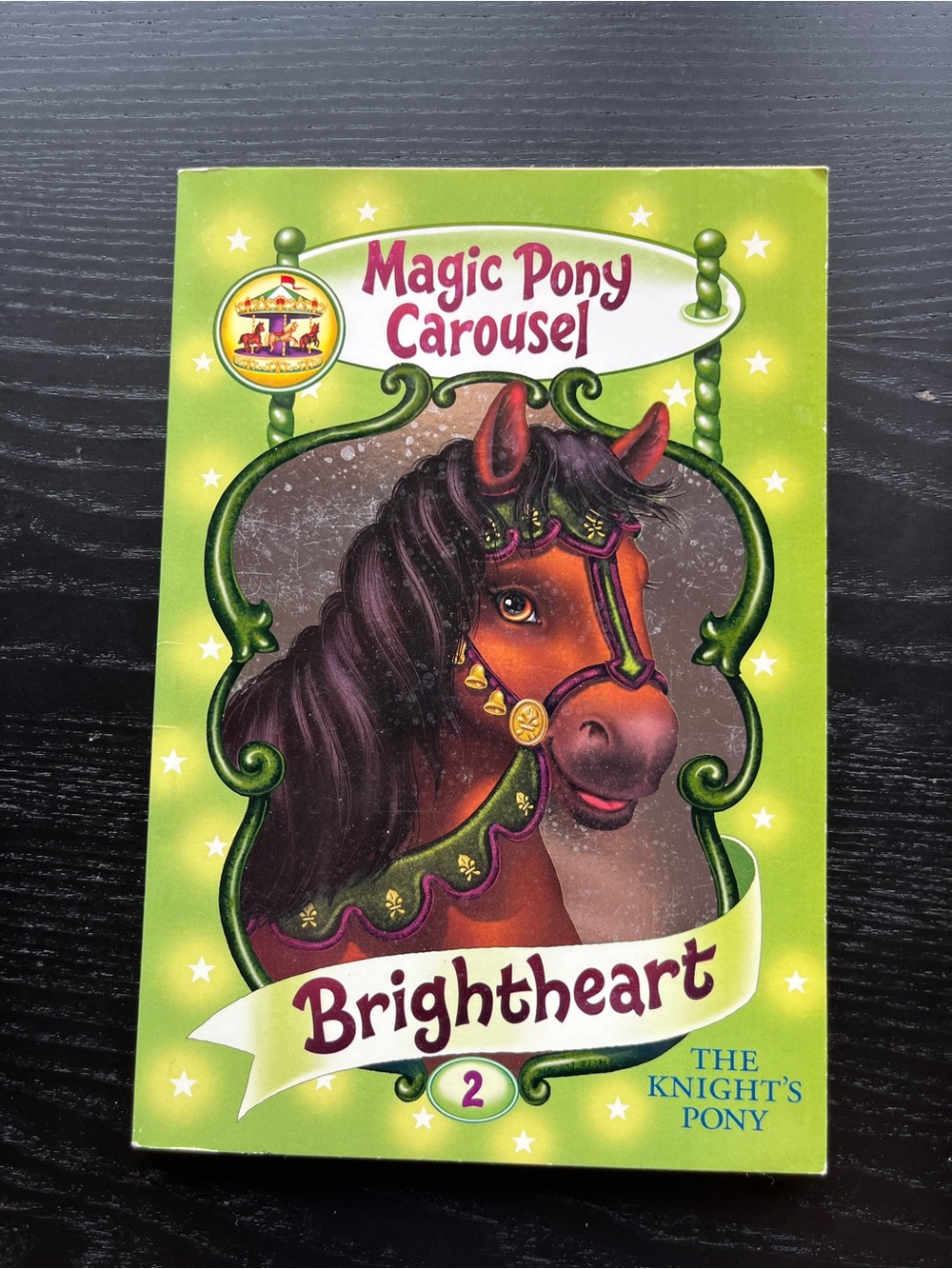 2 Children Books Junie B Jones Party Animal Magic Pony Carousel Brightheart PB - Picture 2 of 16